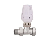 Aluminum plastic straight type automatic thermostatic control valve