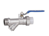 PP-R live filter ball valve